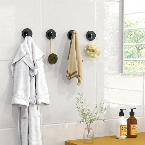 LinenLuma No-Drill Suction Hooks