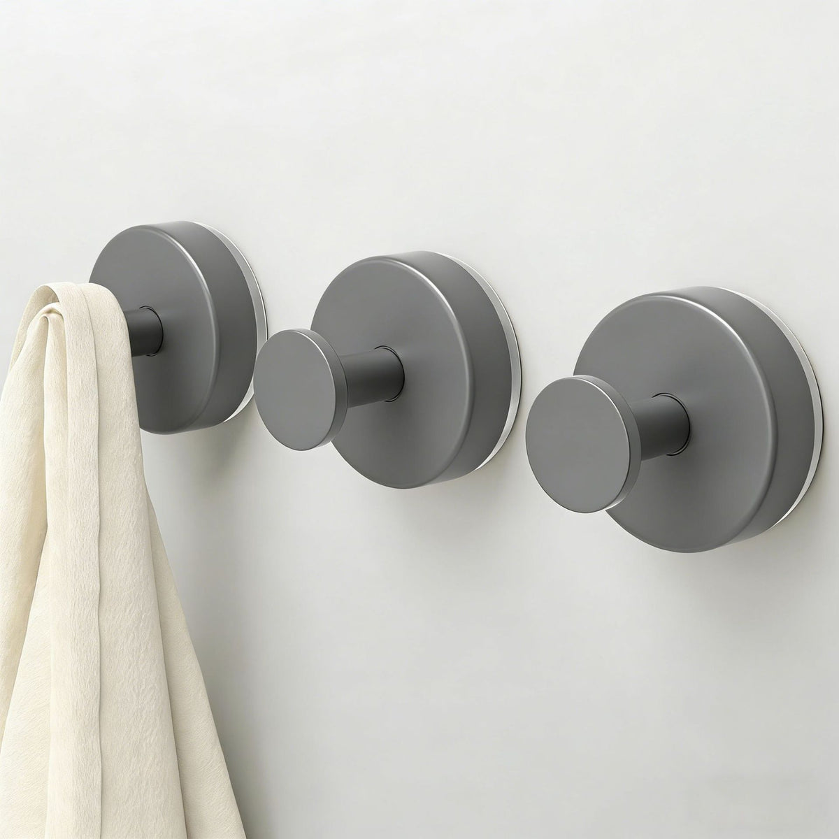 LinenLuma No-Drill Suction Hooks