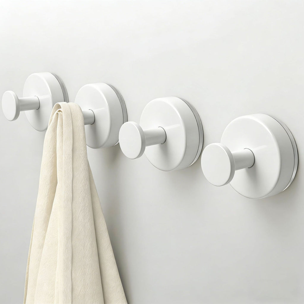 LinenLuma No-Drill Suction Hooks