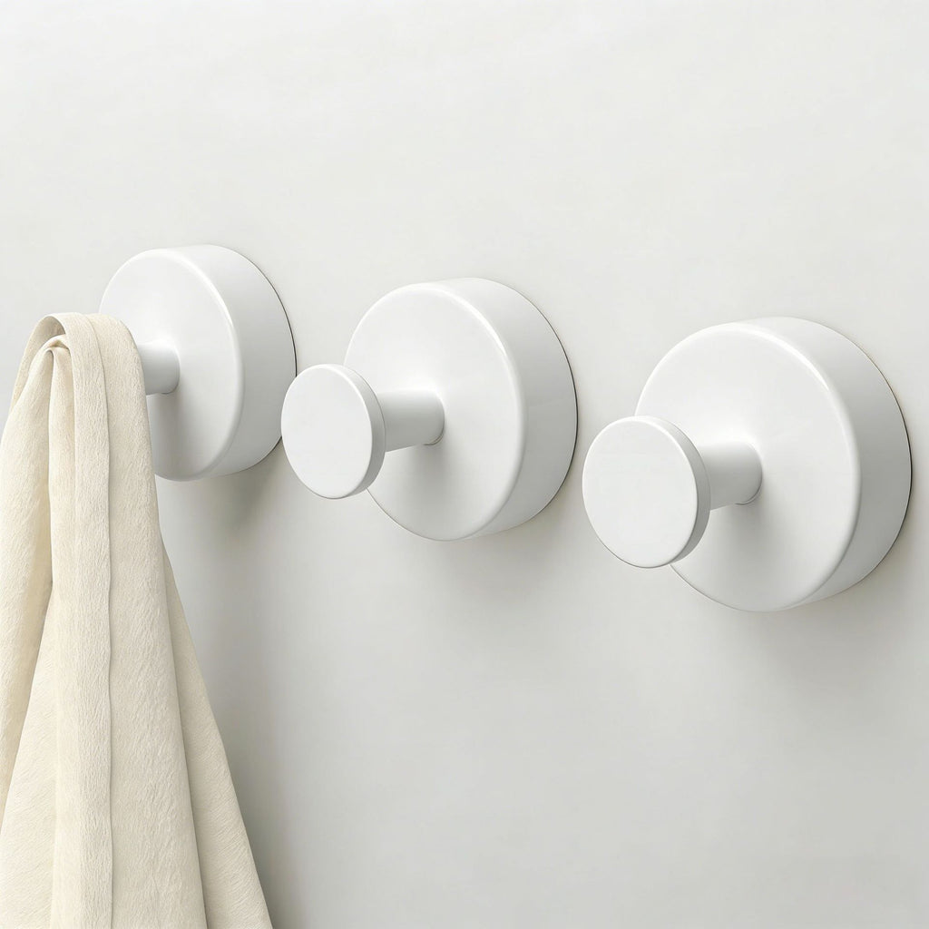 LinenLuma No-Drill Suction Hooks