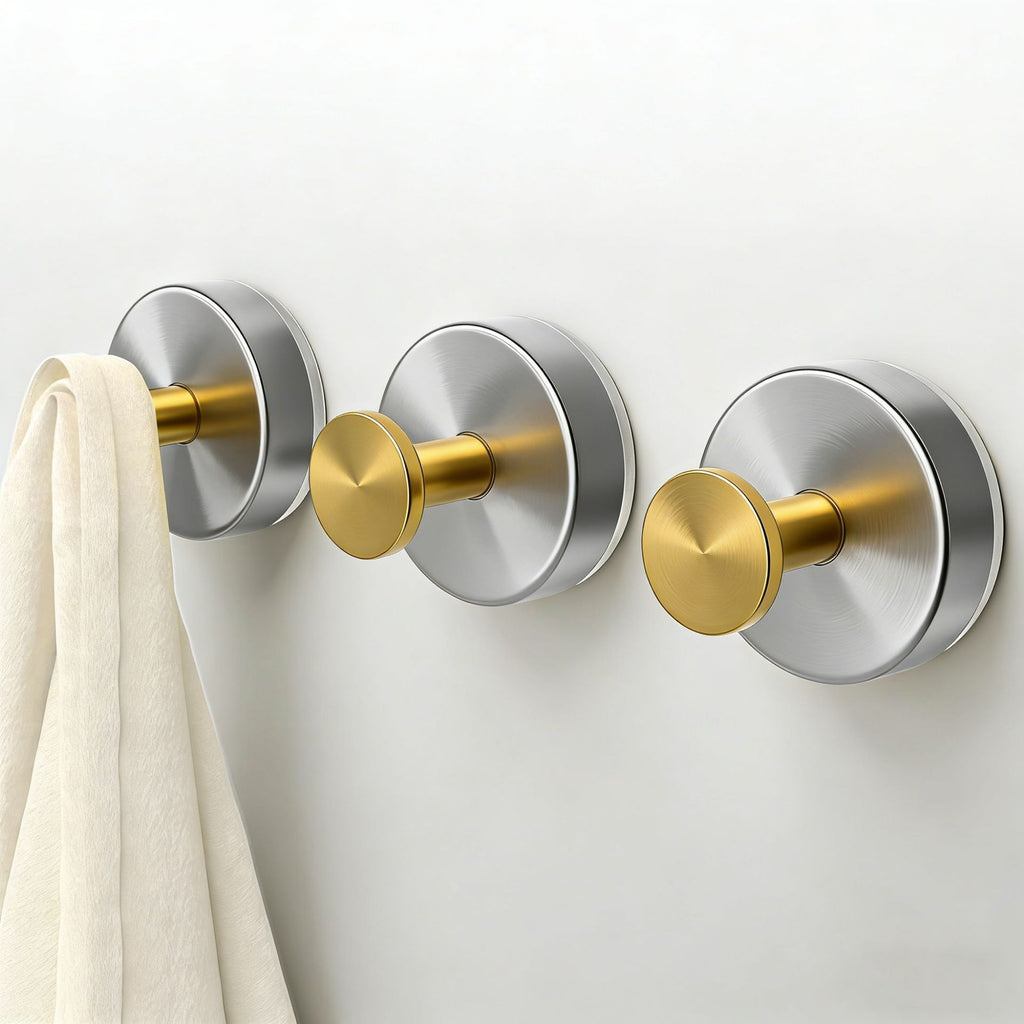 LinenLuma No-Drill Suction Hooks
